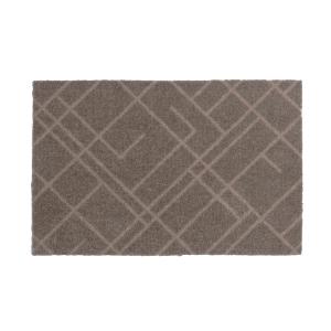 【ショップレヴュー実績4.8超え】Tica Copenhagen フロアマット40×60 LINES Beige/Sand