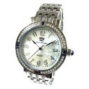 ROYAL MONTRES 天然石 ソーラー腕時計 サファイヤ RM-0015