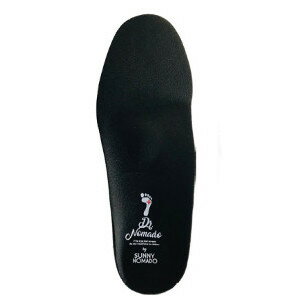 【ショップレヴュー実績4.8超え】【例外ポイント2倍】Dr.NOMADOインソールプレミアム ブラックM