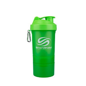 【2023年3月 月間優良ショップ】プロテインシェーカー Smartshake O2GO 600ml ネオングリーン　2個セット