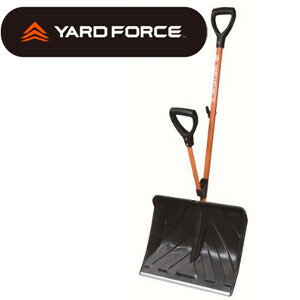 商品名 YARDFORCE スノースコップ 材質 本体：炭素鋼、アルミ合金 皿部分：ポリプロピレン 本体サイズ 幅45×全長127cm、1.67kg JAN 6939500725356 生産国 中国（企画設計：アメリカ）