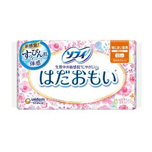 ユニ・チャーム ソフィ はだおもい 特に多い昼用 羽なし 23cm 24コ入