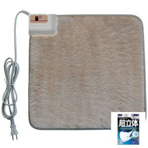 TEKNOS テクノス ミニマット 40×40cm ベージュ EC-K4001