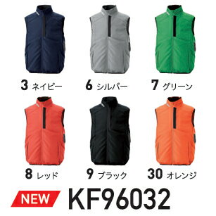 【3980円以上送料無料】サンエス KF96032 チタン加工ベスト 服地のみ ※4月下旬ごろ入荷予定です