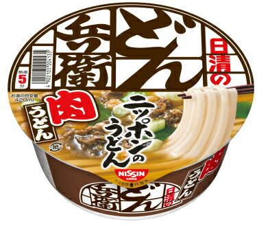 【送料込】 日清のどん兵衛 肉うどん 90g ×12個セット ...