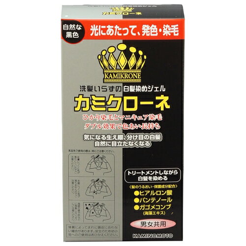 【送料込・まとめ買い×36個セット】 加美乃素本舗 カミクローネ ナチュラルブラック 80ml