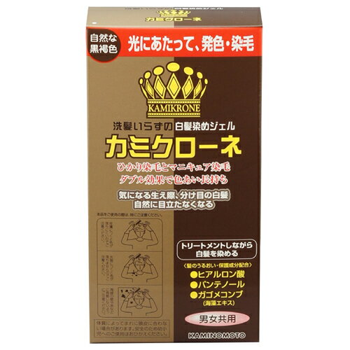 【送料込・まとめ買い×36個セット】 加美乃素本舗 カミクローネ ダークブラウン 80ml