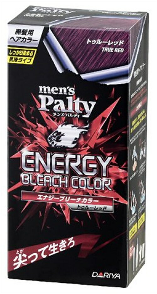 【送料込・まとめ買い×36個セット】 ダリヤ メンズパルティ エナジーブリーチカラー トゥルーレッド