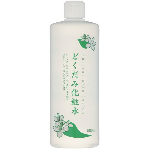 【送料込・まとめ買い×24個セット】 ちのしお社 どくだみ化粧水 500ml