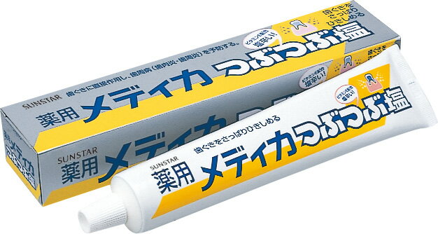 サンスター 薬用メディカ つぶつぶ塩 170g ×80個セット 【歯周病予防】