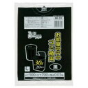 【送料込・まとめ買い×50個セット】 ジャパックス PR32 部屋用 ごみ袋 30L 20P 黒(3)