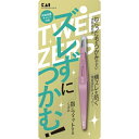 【送料込・まとめ買い×240個セット】貝印 ズレずにつかむ 毛抜き ピンク 1本入