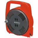 【送料込・まとめ買い×12個セット】ハタヤ マックリール 15A×5m MS-5 レッド 1個