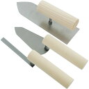 【送料込・まとめ買い×30個セット】赤長 左官鏝3点セット(1セット) 1個