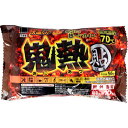 【送料込・まとめ買い×24個セット】オカモト 快温くんプラス 貼る 鬼熱 レギュラー 10コ入 カイロ 1個