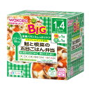 【送料込・まとめ買い×24個セット】和光堂 BIGサイズの栄養マルシェ 鮭と根菜の五目ごはん弁当 210g