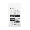 【送料込 まとめ買い×10個セット】ハウスホールドジャパン TJ46 レジ袋 45号 0.05mm以上 透明 50枚入