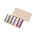 【送料込・まとめ買い×20個セット】日本香堂 薫りあわせ 五撰 桐箱 1セット