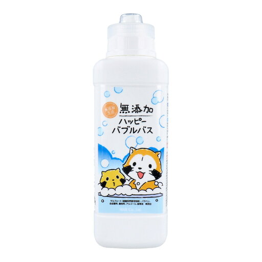 【送料込・まとめ買い×15個セット】マックス 無添加 ハッピーバブルバス 380mL 【送料込・まとめ買い×15個セット】マックス 無添加 ハッピーバブルバス 380mL