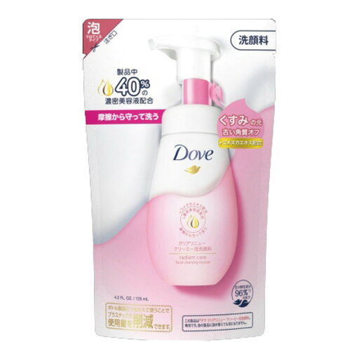 【送料込】ユニリーバ ダヴ クリアリニュー クリーミー泡洗顔料 つめかえ用 125ml 洗顔フォーム 1個 【送料込】ユニリーバ ダヴ クリアリニュー クリーミー泡洗顔料 つめかえ用 125ml 洗顔フォーム 1個