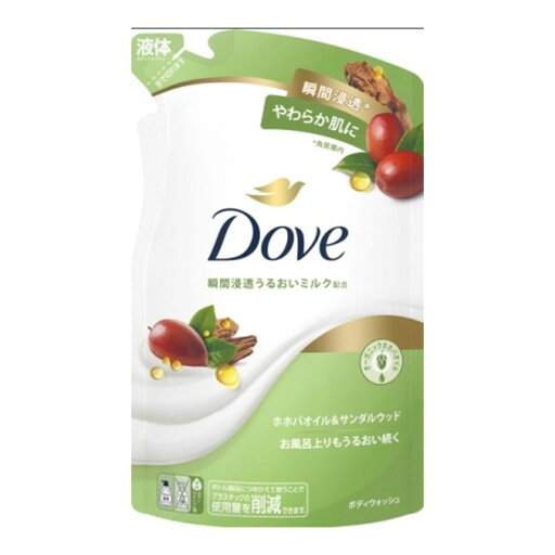 【今月のオススメ品】ユニリーバ ダヴ ボディウォッシュ ホホバオイル&サンダルウッド つめかえ用 330g 【今月のオススメ品】ユニリーバ ダヴ ボディウォッシュ ホホバオイル&サンダルウッド つめかえ用 330g