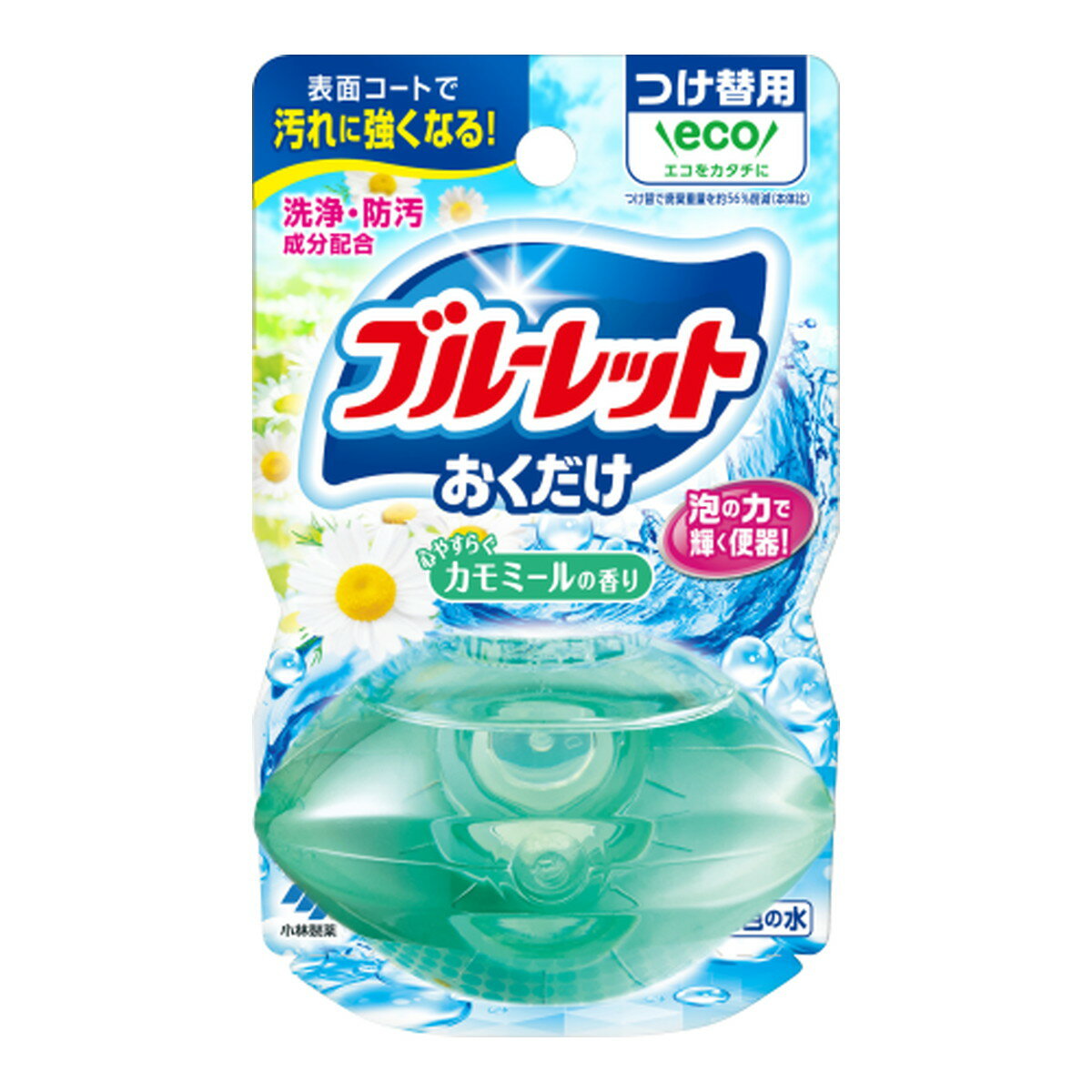 【送料込・まとめ買い×48個セット】小林製薬 液体ブルーレット おくだけ つけ替用 心やすらぐカモミールの香り 70ml