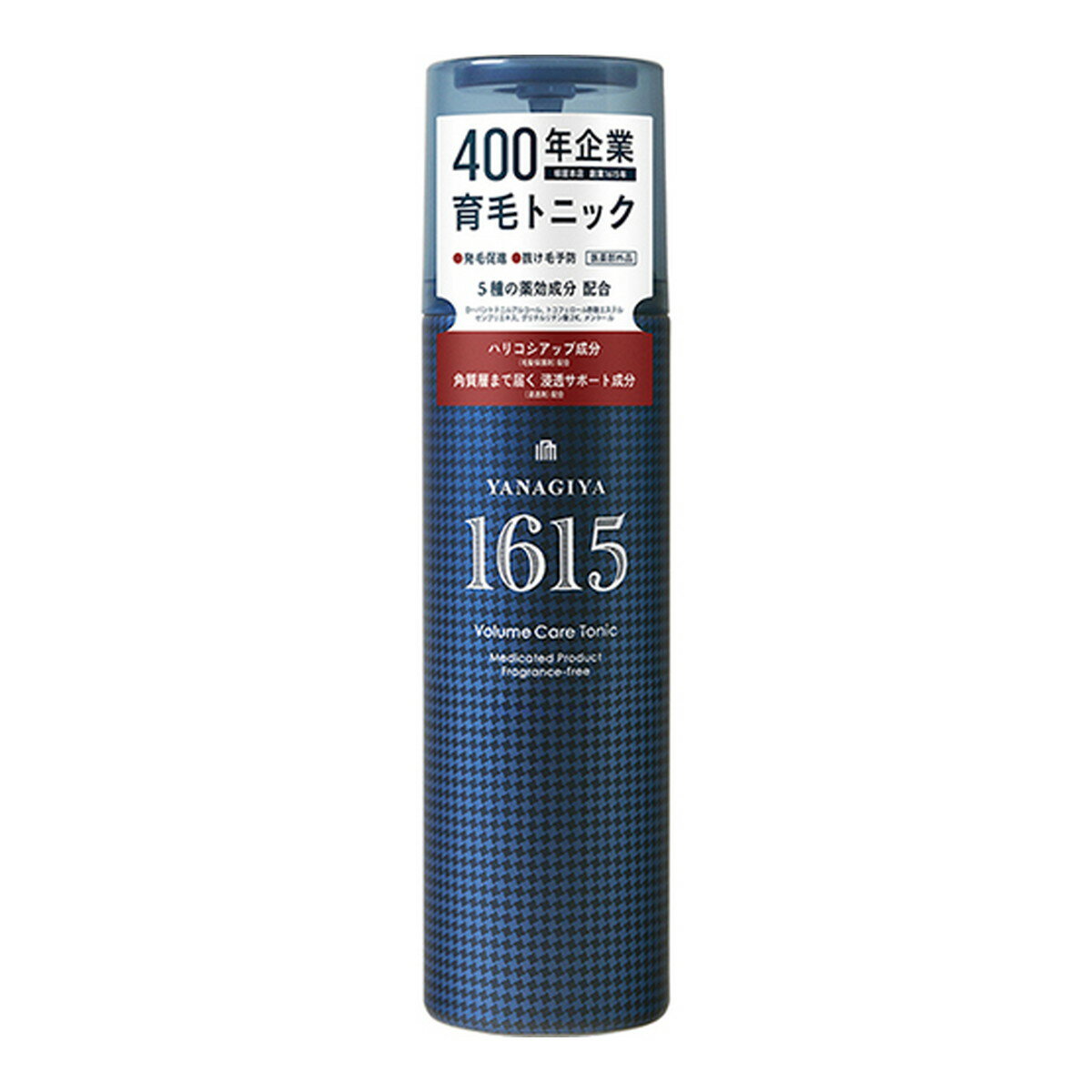 【送料込・まとめ買い×36個セット】柳屋本店 YANAGIYA1615 薬用 育毛 ボリュームケア トニック 無香料 200g