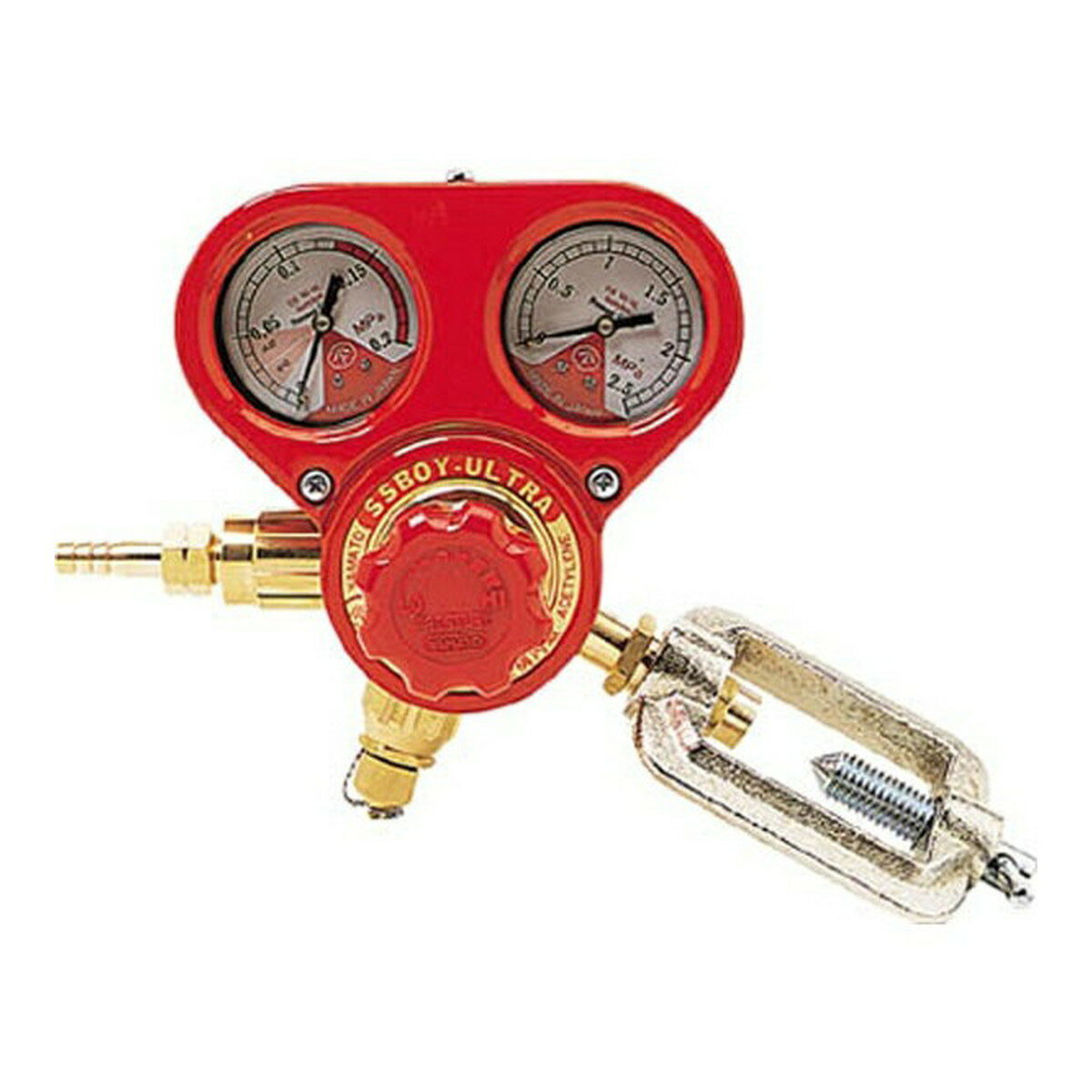 【送料込・まとめ買い×6個セット】ヤマト産業 乾式安全器内蔵型調整器 SSボーイウルトラ AC