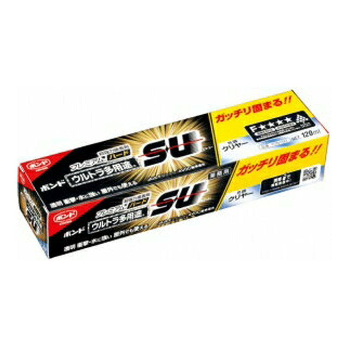 【×2個 配送おまかせ】コニシ ボンド ウルトラ多用途SUプレミアム ハード クリヤー 120mL