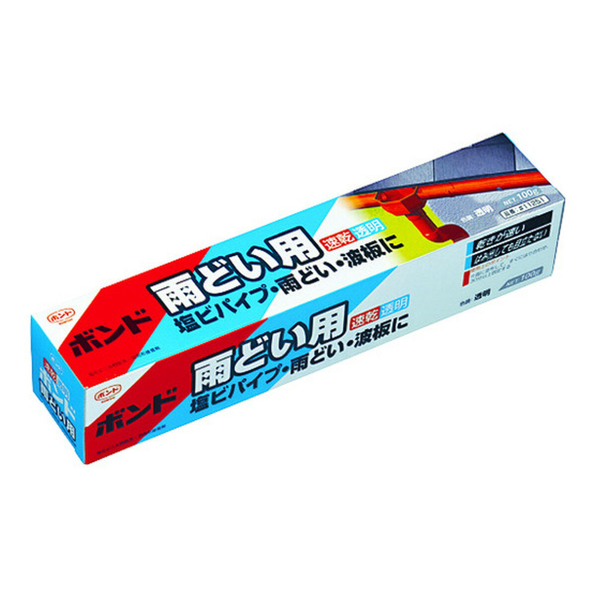 【送料込】コニシ ボンド #11251 雨どい用 100g 速乾 透明 1個