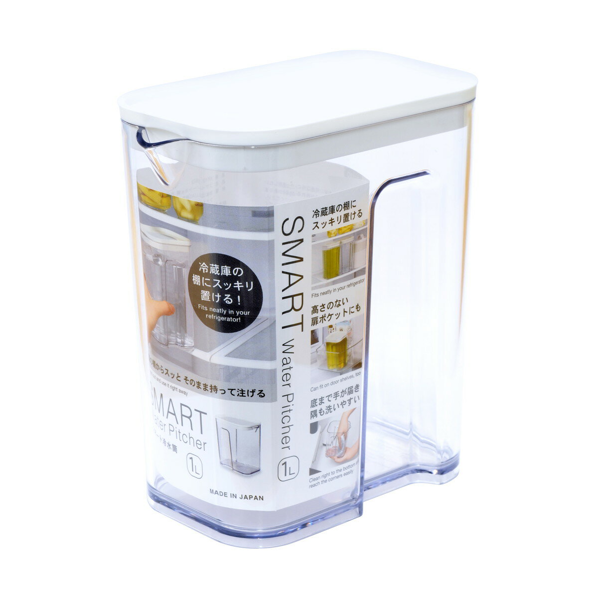 【送料込・まとめ買い×24個セット】小久保工業所 スマート 冷水筒 ホワイト