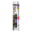 【送料込・まとめ買い×6個セット】アネックスツール ANEX 黒龍靭ビット スリムタイプ 2本組 両頭+2×85 マグネット付