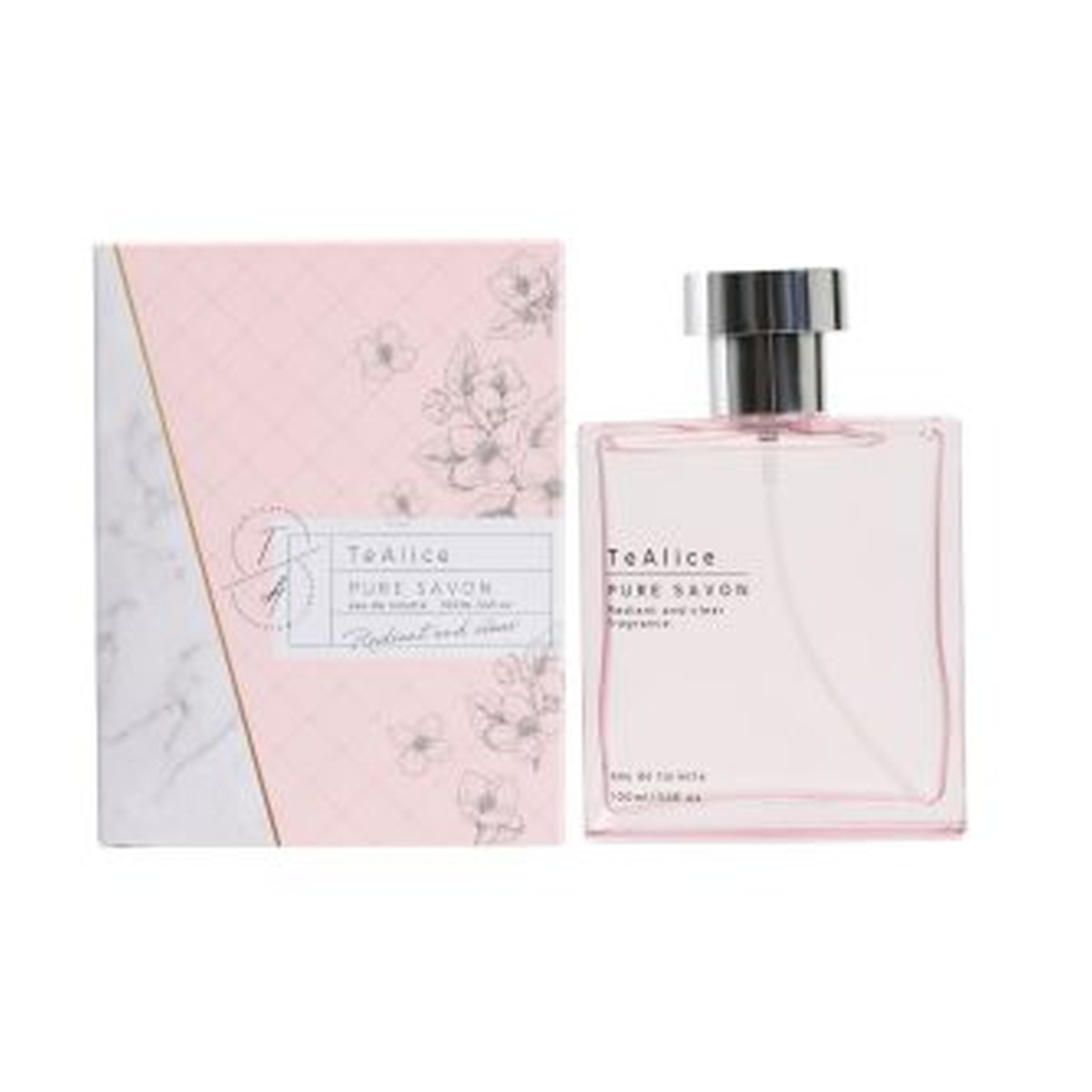 【×2個 配送おまかせ】コスメステーション ティアリス TeAlice TA003 オードトワレ ピュアシャボン 100mL