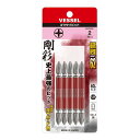 【送料込・まとめ買い×60個セット】ベッセル VESSEL 剛彩ビット 5本組 両頭 +2×82mm