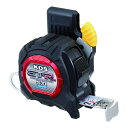 【送料込・まとめ買い×40個セット】ムラテックKDS 剛立厚テープ 25mm巾 5m 厚爪ホルダー付 ゴムカバータイプ