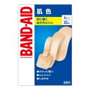 【×7個 配送おまかせ】BAND-AID バンドエイド 肌色 4サイズ 25枚入(4)