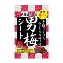 【配送おまかせ】ノーベル製菓 男梅 シート 27g 梅ぼしシート 1個