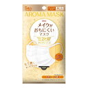 【配送おまかせ】興和 三次元マスク メイクがおちにくいマスク アロマ カモミールの香り すこし小さめ MSサイズ 5枚入 1個(4)