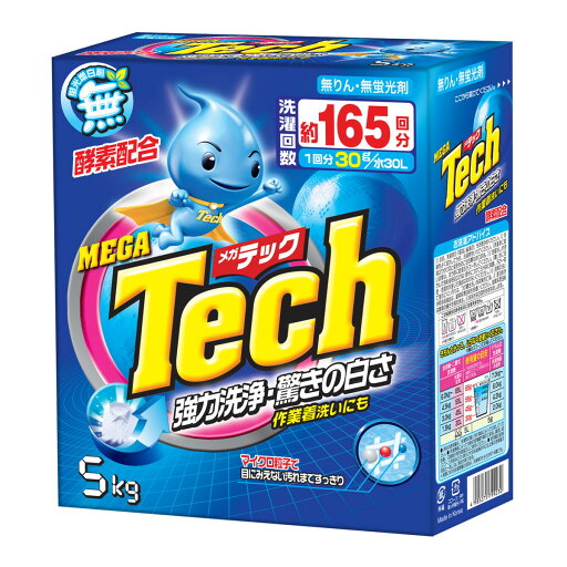 【送料込】トイレタリージャパン メガテック 大型洗剤 5kg 165回分 洗濯用洗剤 1個 【送料込】トイレタリージャパン メガテック 大型洗剤 5kg 165回分 洗濯用洗剤 1個