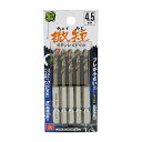 【×9個 配送おまかせ】藤原産業 SK11 六角軸Coステンドリル 微短 4.5mm 5本組