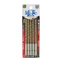 【×7個 配送おまかせ】藤原産業 SK11 六角軸Tin鉄ドリル 適長 5.0mm 5本組