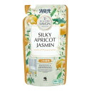 【送料込・まとめ買い×12個セット】小林製薬 消臭元 SAVON つめ替用 シルキーアプリコットジャスミン 400mL 消臭芳香剤(3)