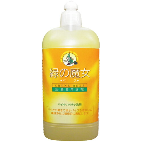 【送料込・まとめ買い×24個セット】 緑の魔女 バス用 本体 420ml 【送料込・まとめ買い×24個セット】 緑の魔女 バス用 本体 420ml