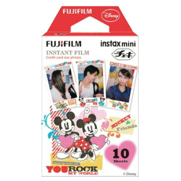 フジフィルム instax mini チェキ用フイルム ミッキー&フレンズ 10枚入 ×60個セット