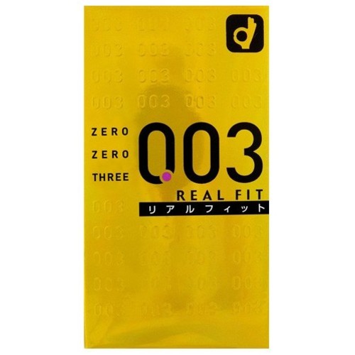 【×5個 配送おまかせ】オカモト ゼロゼロスリー リアルフィット 10個入