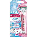 【送料込・まとめ買い×60個セット】 シック Schick ハイドロ シルク トリムスタイル ホルダー 替刃1コ付 1本