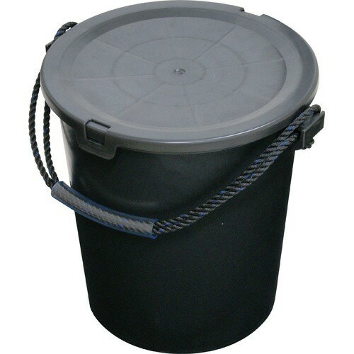 商品名：SK11 プラスチックペールバケツ 20L フタ付き(1コ入)JANコード：4977292117869発売元、製造元、輸入元又は販売元：藤原産業原産国：日本商品番号：101-4977292117869商品説明：工具・道具の保管や、壁材や材料の混ぜ作業に適しています。工具・道具の保管にも使用できます。フタ付なので作業椅子としても使用できます。【規格概要】：・用途：ふた付バケツ・容量：約20L・取っ手：ロープ持ち手・色：ブラック・重量：約1400g・本体：リサイクルPP・サイズ：幅370×高さ360×奥行360mm【注意事項】：・転倒の恐れがあるので、踏み台としての使用は絶対にしないでください。・作業椅子としても使用できますが、強い衝撃を加えると破損す事があります。広告文責：アットライフ株式会社TEL 050-3196-1510 ※商品パッケージは変更の場合あり。メーカー欠品または完売の際、キャンセルをお願いすることがあります。ご了承ください。