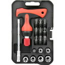 【送料込】 藤原産業 E-Value Tハンドルラチェットドライバーセット ERD-130 (1セット) 1個