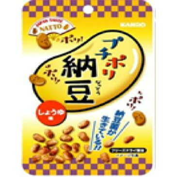 カンロ プチポリ納豆 しょうゆ味 ×6個セット