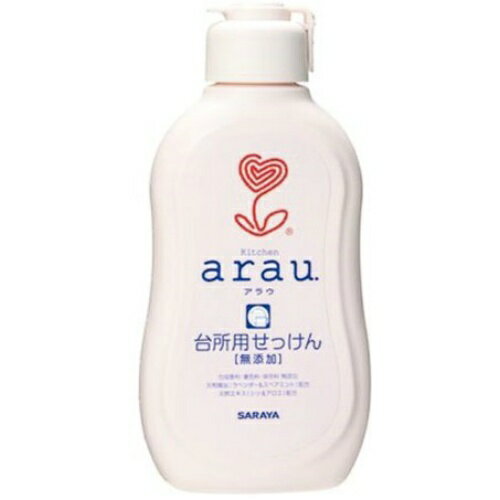 【送料込・まとめ買い×18個セット】 サラヤ arau. アラウ. 台所用せっけん 400ml